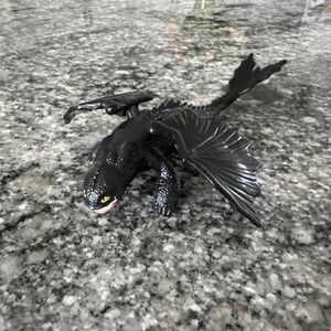 2010 Toothless Night Fury 6" McDonald's Action Figure 7 How To Train Your Dragon